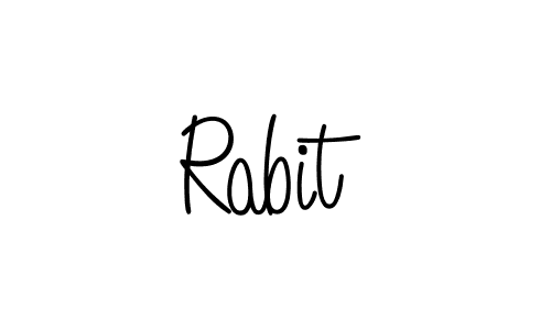 Check out images of Autograph of Rabit name. Actor Rabit Signature Style. Angelique-Rose-font-FFP is a professional sign style online. Rabit signature style 5 images and pictures png