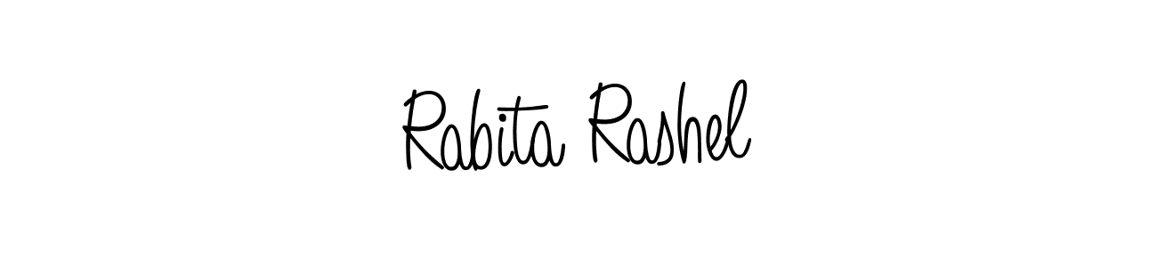 Best and Professional Signature Style for Rabita Rashel. Angelique-Rose-font-FFP Best Signature Style Collection. Rabita Rashel signature style 5 images and pictures png