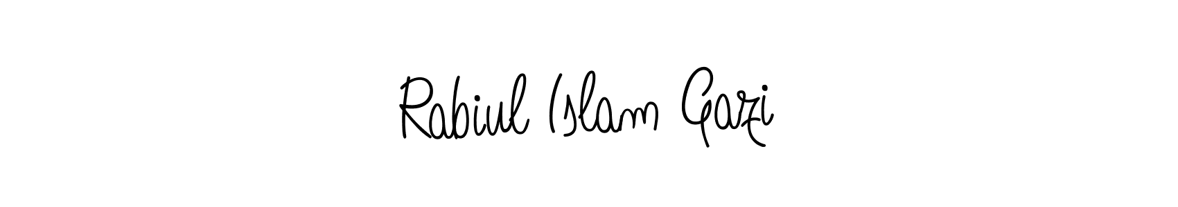 Make a beautiful signature design for name Rabiul Islam Gazi. Use this online signature maker to create a handwritten signature for free. Rabiul Islam Gazi signature style 5 images and pictures png