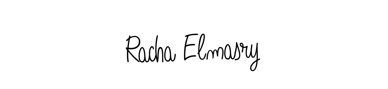 Make a beautiful signature design for name Racha Elmasry. Use this online signature maker to create a handwritten signature for free. Racha Elmasry signature style 5 images and pictures png