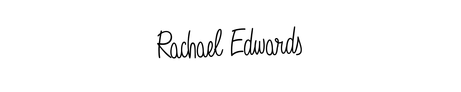 You can use this online signature creator to create a handwritten signature for the name Rachael Edwards. This is the best online autograph maker. Rachael Edwards signature style 5 images and pictures png