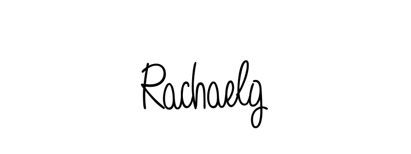 Also we have Rachaelg name is the best signature style. Create professional handwritten signature collection using Angelique-Rose-font-FFP autograph style. Rachaelg signature style 5 images and pictures png