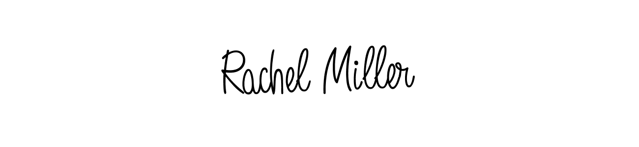 The best way (Angelique-Rose-font-FFP) to make a short signature is to pick only two or three words in your name. The name Rachel Miller include a total of six letters. For converting this name. Rachel Miller signature style 5 images and pictures png