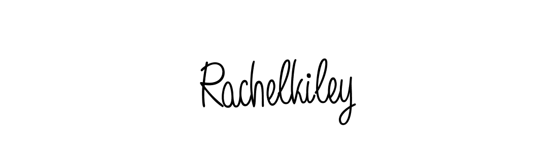 The best way (Angelique-Rose-font-FFP) to make a short signature is to pick only two or three words in your name. The name Rachelkiley include a total of six letters. For converting this name. Rachelkiley signature style 5 images and pictures png