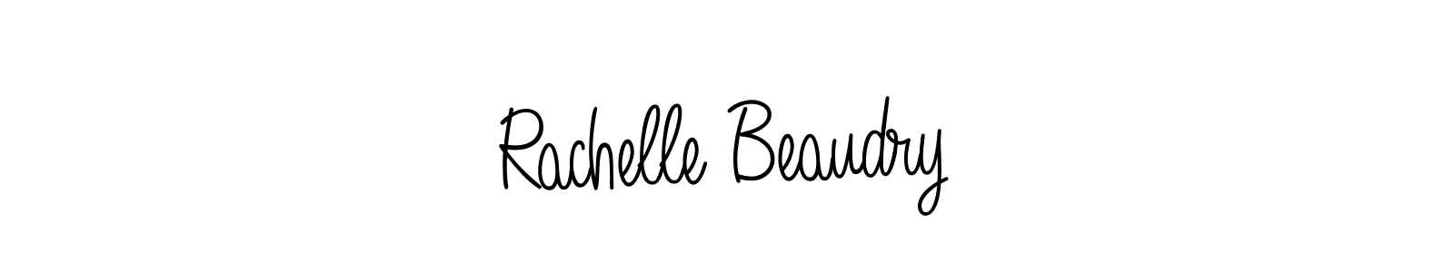 How to make Rachelle Beaudry signature? Angelique-Rose-font-FFP is a professional autograph style. Create handwritten signature for Rachelle Beaudry name. Rachelle Beaudry signature style 5 images and pictures png