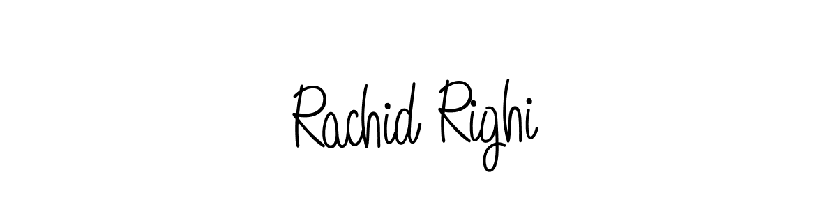 Here are the top 10 professional signature styles for the name Rachid Righi. These are the best autograph styles you can use for your name. Rachid Righi signature style 5 images and pictures png