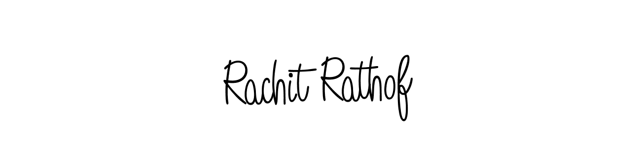 Make a beautiful signature design for name Rachit Rathof. Use this online signature maker to create a handwritten signature for free. Rachit Rathof signature style 5 images and pictures png