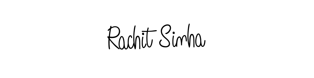 Once you've used our free online signature maker to create your best signature Angelique-Rose-font-FFP style, it's time to enjoy all of the benefits that Rachit Sinha name signing documents. Rachit Sinha signature style 5 images and pictures png