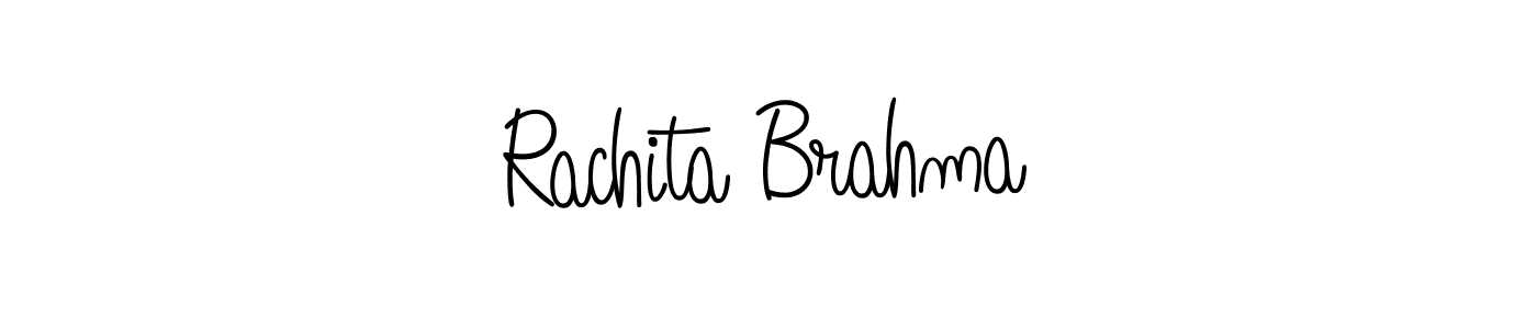 Make a beautiful signature design for name Rachita Brahma. Use this online signature maker to create a handwritten signature for free. Rachita Brahma signature style 5 images and pictures png