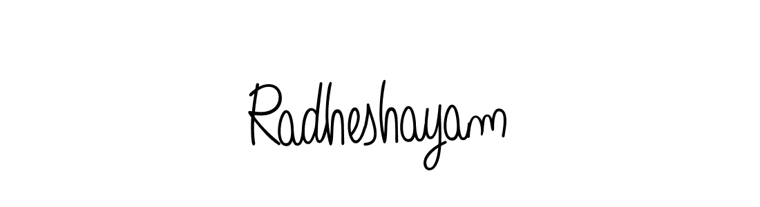 You can use this online signature creator to create a handwritten signature for the name Radheshayam. This is the best online autograph maker. Radheshayam signature style 5 images and pictures png