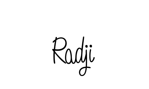 Make a short Radji signature style. Manage your documents anywhere anytime using Angelique-Rose-font-FFP. Create and add eSignatures, submit forms, share and send files easily. Radji signature style 5 images and pictures png