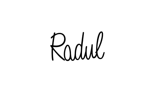Check out images of Autograph of Radul name. Actor Radul Signature Style. Angelique-Rose-font-FFP is a professional sign style online. Radul signature style 5 images and pictures png