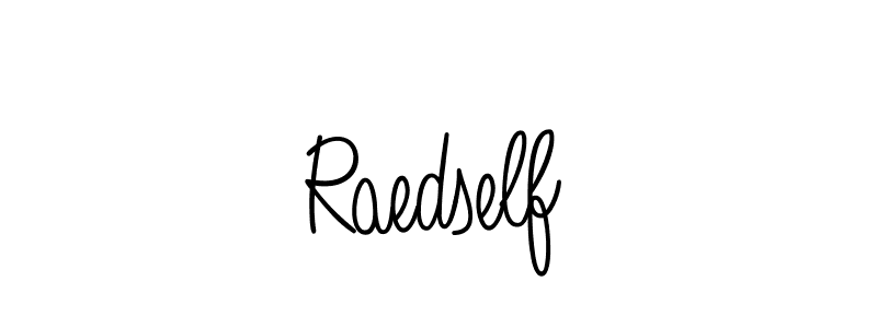 Best and Professional Signature Style for Raedself. Angelique-Rose-font-FFP Best Signature Style Collection. Raedself signature style 5 images and pictures png