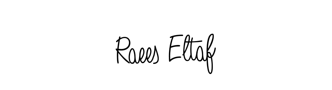 Create a beautiful signature design for name Raees Eltaf. With this signature (Angelique-Rose-font-FFP) fonts, you can make a handwritten signature for free. Raees Eltaf signature style 5 images and pictures png