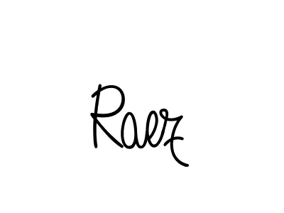 This is the best signature style for the Raez name. Also you like these signature font (Angelique-Rose-font-FFP). Mix name signature. Raez signature style 5 images and pictures png