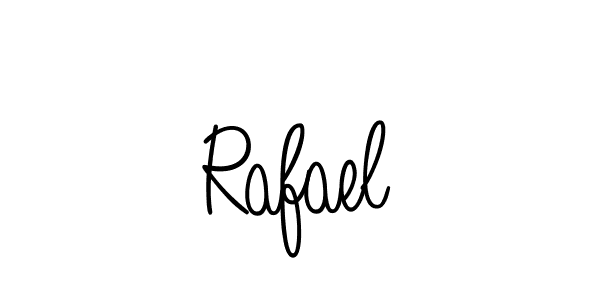 You should practise on your own different ways (Angelique-Rose-font-FFP) to write your name (Rafael) in signature. don't let someone else do it for you. Rafael signature style 5 images and pictures png