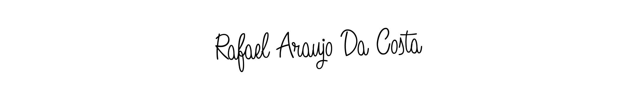 How to Draw Rafael Araujo Da Costa signature style? Angelique-Rose-font-FFP is a latest design signature styles for name Rafael Araujo Da Costa. Rafael Araujo Da Costa signature style 5 images and pictures png
