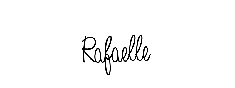 Rafaelle stylish signature style. Best Handwritten Sign (Angelique-Rose-font-FFP) for my name. Handwritten Signature Collection Ideas for my name Rafaelle. Rafaelle signature style 5 images and pictures png