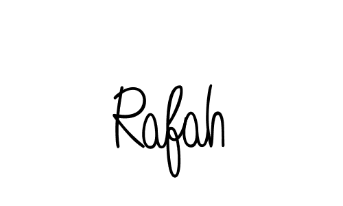 Rafah stylish signature style. Best Handwritten Sign (Angelique-Rose-font-FFP) for my name. Handwritten Signature Collection Ideas for my name Rafah. Rafah signature style 5 images and pictures png