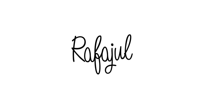 Angelique-Rose-font-FFP is a professional signature style that is perfect for those who want to add a touch of class to their signature. It is also a great choice for those who want to make their signature more unique. Get Rafajul name to fancy signature for free. Rafajul signature style 5 images and pictures png