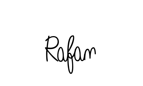 Design your own signature with our free online signature maker. With this signature software, you can create a handwritten (Angelique-Rose-font-FFP) signature for name Rafan. Rafan signature style 5 images and pictures png