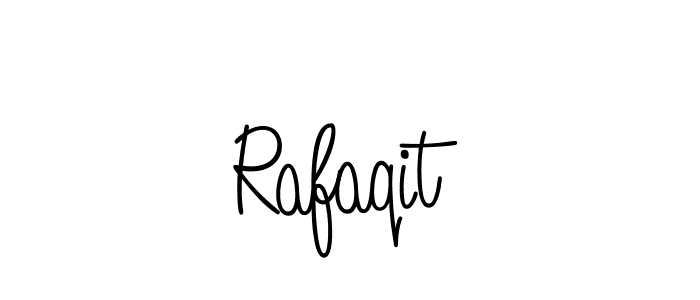 How to make Rafaqit name signature. Use Angelique-Rose-font-FFP style for creating short signs online. This is the latest handwritten sign. Rafaqit signature style 5 images and pictures png