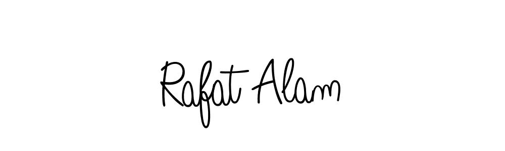 The best way (Angelique-Rose-font-FFP) to make a short signature is to pick only two or three words in your name. The name Rafat Alam include a total of six letters. For converting this name. Rafat Alam signature style 5 images and pictures png