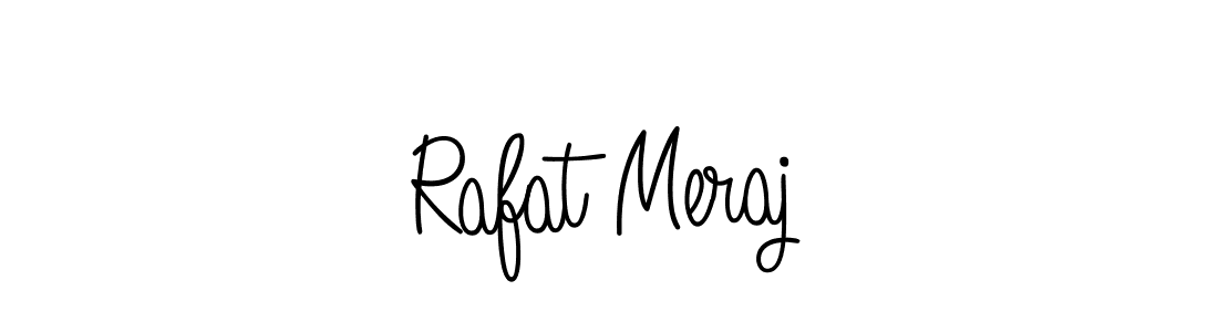 How to make Rafat Meraj signature? Angelique-Rose-font-FFP is a professional autograph style. Create handwritten signature for Rafat Meraj name. Rafat Meraj signature style 5 images and pictures png