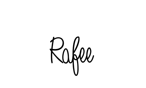 Create a beautiful signature design for name Rafee. With this signature (Angelique-Rose-font-FFP) fonts, you can make a handwritten signature for free. Rafee signature style 5 images and pictures png