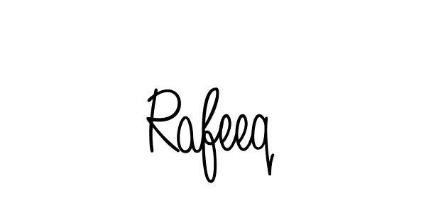 Check out images of Autograph of Rafeeq name. Actor Rafeeq Signature Style. Angelique-Rose-font-FFP is a professional sign style online. Rafeeq signature style 5 images and pictures png