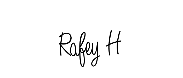 Best and Professional Signature Style for Rafey H. Angelique-Rose-font-FFP Best Signature Style Collection. Rafey H signature style 5 images and pictures png