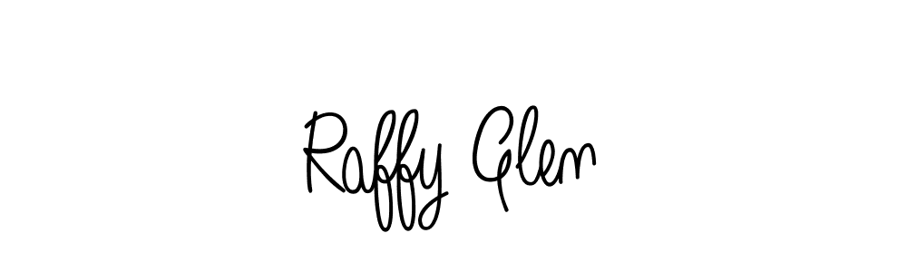 The best way (Angelique-Rose-font-FFP) to make a short signature is to pick only two or three words in your name. The name Raffy Glen include a total of six letters. For converting this name. Raffy Glen signature style 5 images and pictures png