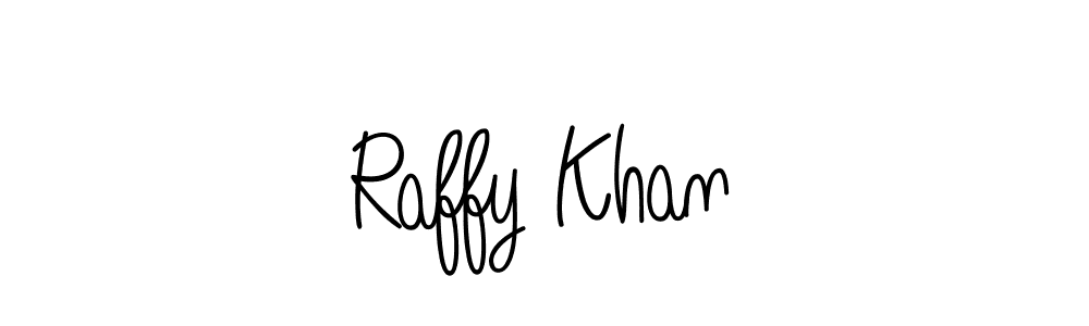 Also we have Raffy Khan name is the best signature style. Create professional handwritten signature collection using Angelique-Rose-font-FFP autograph style. Raffy Khan signature style 5 images and pictures png