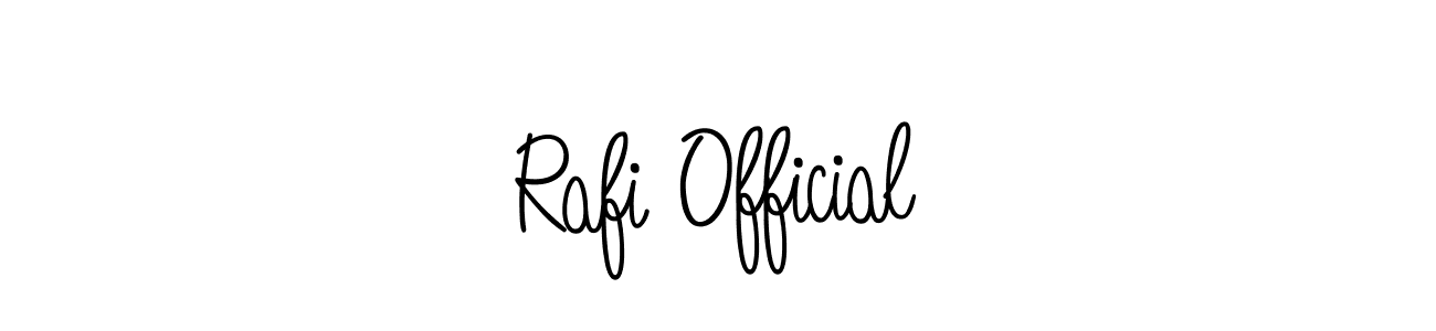 Check out images of Autograph of Rafi Official name. Actor Rafi Official Signature Style. Angelique-Rose-font-FFP is a professional sign style online. Rafi Official signature style 5 images and pictures png