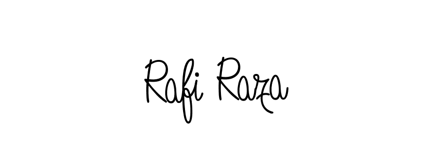 Rafi Raza stylish signature style. Best Handwritten Sign (Angelique-Rose-font-FFP) for my name. Handwritten Signature Collection Ideas for my name Rafi Raza. Rafi Raza signature style 5 images and pictures png
