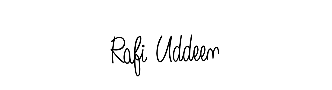 Make a short Rafi Uddeen signature style. Manage your documents anywhere anytime using Angelique-Rose-font-FFP. Create and add eSignatures, submit forms, share and send files easily. Rafi Uddeen signature style 5 images and pictures png