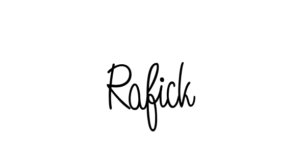 It looks lik you need a new signature style for name Rafick. Design unique handwritten (Angelique-Rose-font-FFP) signature with our free signature maker in just a few clicks. Rafick signature style 5 images and pictures png