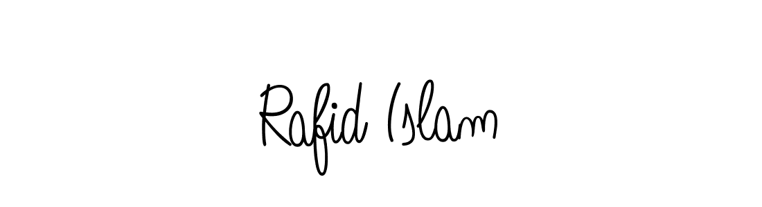 Make a beautiful signature design for name Rafid Islam. With this signature (Angelique-Rose-font-FFP) style, you can create a handwritten signature for free. Rafid Islam signature style 5 images and pictures png
