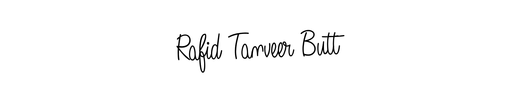 Create a beautiful signature design for name Rafid Tanveer Butt. With this signature (Angelique-Rose-font-FFP) fonts, you can make a handwritten signature for free. Rafid Tanveer Butt signature style 5 images and pictures png