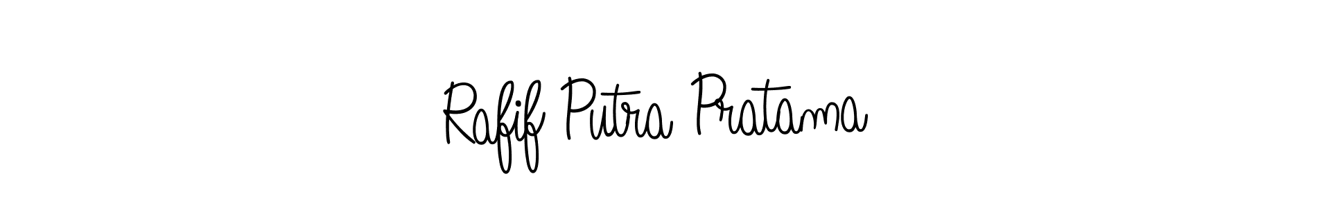 Make a beautiful signature design for name Rafif Putra Pratama. With this signature (Angelique-Rose-font-FFP) style, you can create a handwritten signature for free. Rafif Putra Pratama signature style 5 images and pictures png