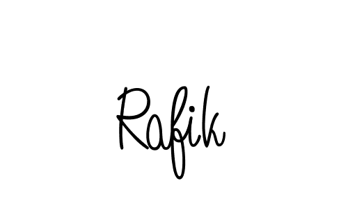 How to make Rafik signature? Angelique-Rose-font-FFP is a professional autograph style. Create handwritten signature for Rafik name. Rafik signature style 5 images and pictures png