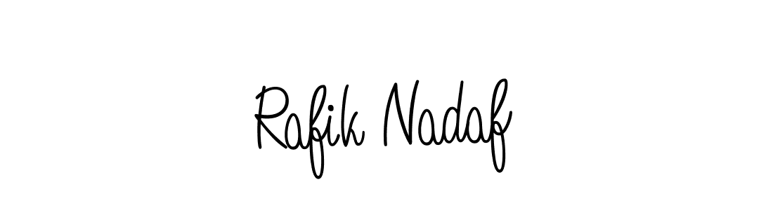 Make a beautiful signature design for name Rafik Nadaf. Use this online signature maker to create a handwritten signature for free. Rafik Nadaf signature style 5 images and pictures png