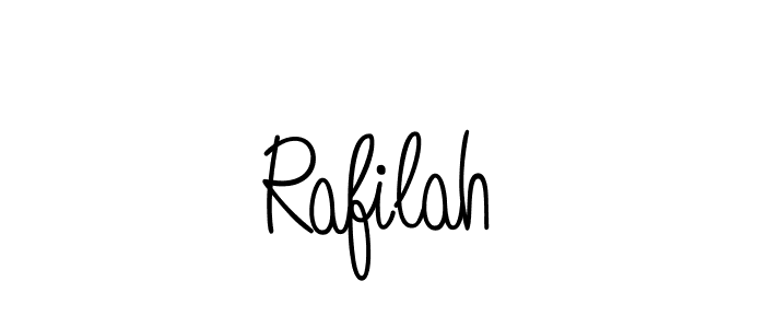 How to Draw Rafilah signature style? Angelique-Rose-font-FFP is a latest design signature styles for name Rafilah. Rafilah signature style 5 images and pictures png