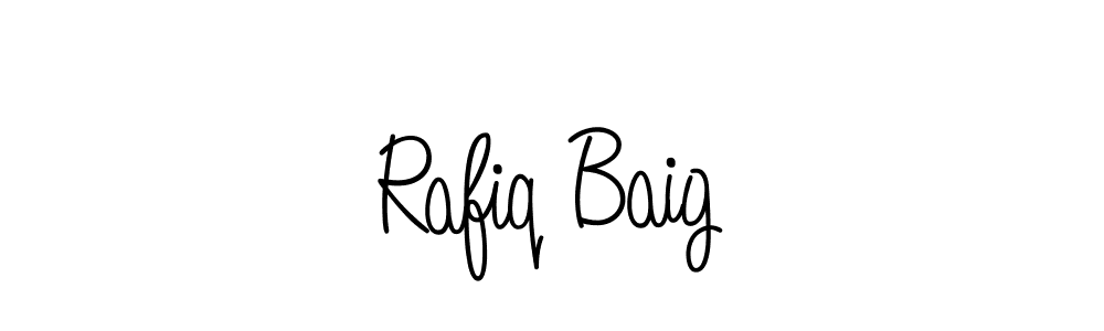 Also You can easily find your signature by using the search form. We will create Rafiq Baig name handwritten signature images for you free of cost using Angelique-Rose-font-FFP sign style. Rafiq Baig signature style 5 images and pictures png