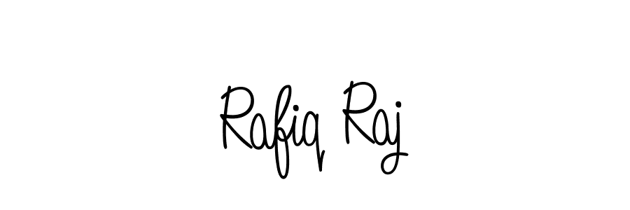 How to make Rafiq Raj signature? Angelique-Rose-font-FFP is a professional autograph style. Create handwritten signature for Rafiq Raj name. Rafiq Raj signature style 5 images and pictures png