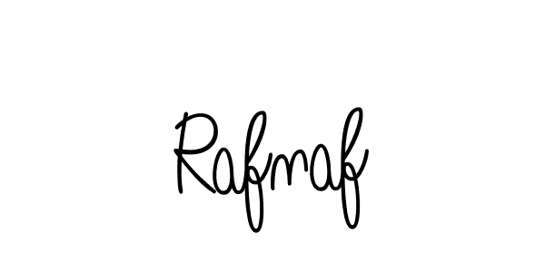 You should practise on your own different ways (Angelique-Rose-font-FFP) to write your name (Rafnaf) in signature. don't let someone else do it for you. Rafnaf signature style 5 images and pictures png
