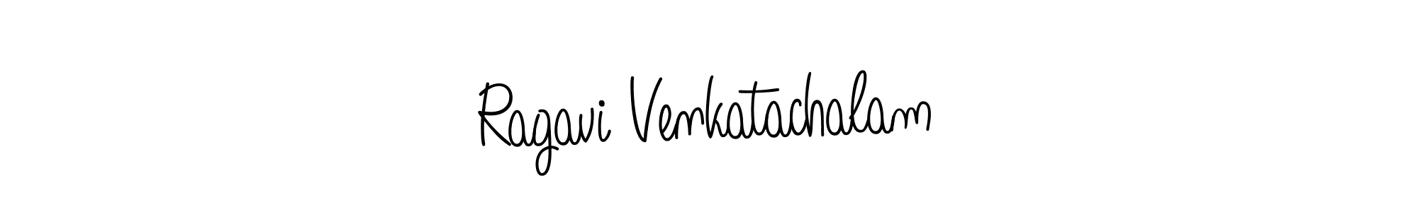 Ragavi Venkatachalam stylish signature style. Best Handwritten Sign (Angelique-Rose-font-FFP) for my name. Handwritten Signature Collection Ideas for my name Ragavi Venkatachalam. Ragavi Venkatachalam signature style 5 images and pictures png