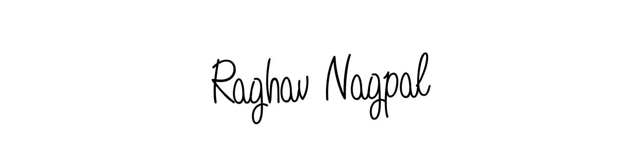 Also we have Raghav Nagpal name is the best signature style. Create professional handwritten signature collection using Angelique-Rose-font-FFP autograph style. Raghav Nagpal signature style 5 images and pictures png