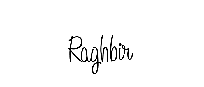 You should practise on your own different ways (Angelique-Rose-font-FFP) to write your name (Raghbir) in signature. don't let someone else do it for you. Raghbir signature style 5 images and pictures png
