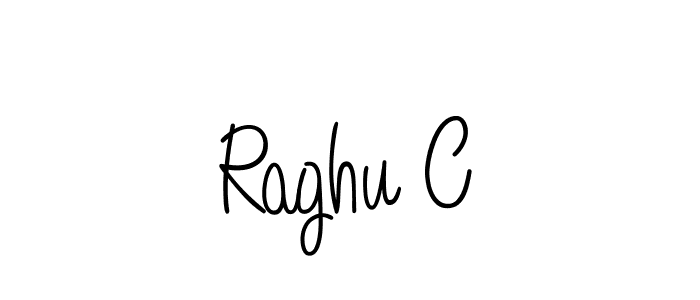 if you are searching for the best signature style for your name Raghu C. so please give up your signature search. here we have designed multiple signature styles  using Angelique-Rose-font-FFP. Raghu C signature style 5 images and pictures png